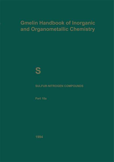 S Sulfur-Nitrogen Compounds