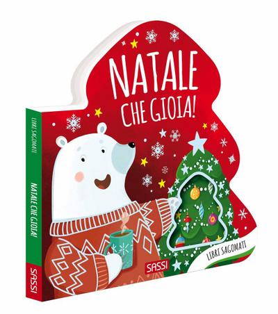Natale, che gioia! Libro sagomati