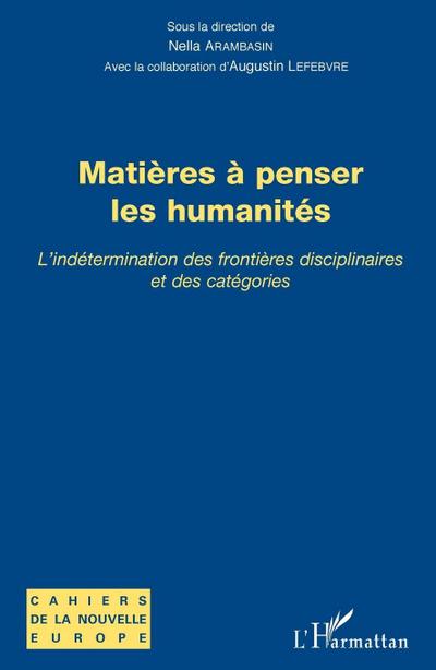 Matières à penser les humanités