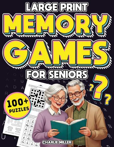 Memory Games for Seniors (Large Print)