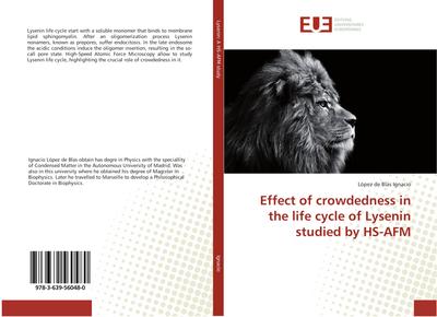 Effect of crowdedness in the life cycle of Lysenin studied by HS-AFM