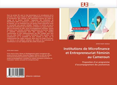 Institutions de Microfinance et Entrepreneuriat Féminin au Cameroun
