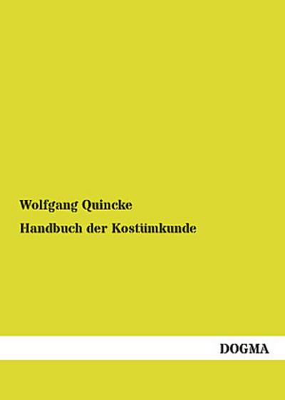 Handbuch der Kostümkunde