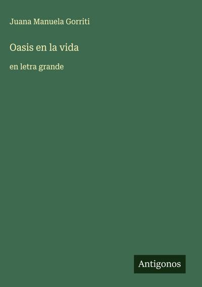Oasis en la vida