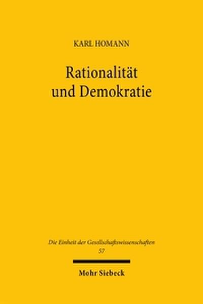 Rationalität und Demokratie