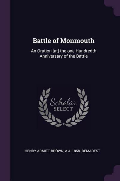Battle of Monmouth