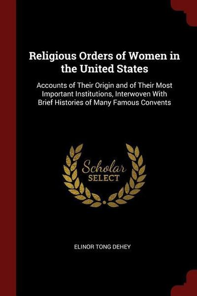 RELIGIOUS ORDERS OF WOMEN IN T