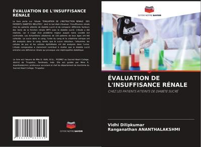ÉVALUATION DE L’INSUFFISANCE RÉNALE