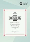 Weihnachtslieder op.8für tiefe Singstimme und Klavier