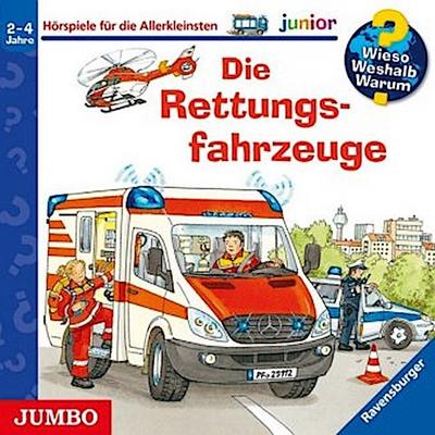Die Rettungsfahrzeuge, 1 Audio-CD