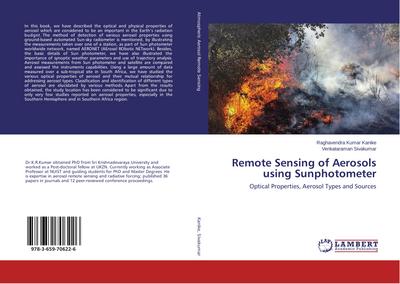 Remote Sensing of Aerosols using Sunphotometer