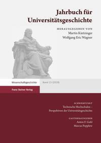 Jahrbuch für Universitätsgeschichte 23 (2020)