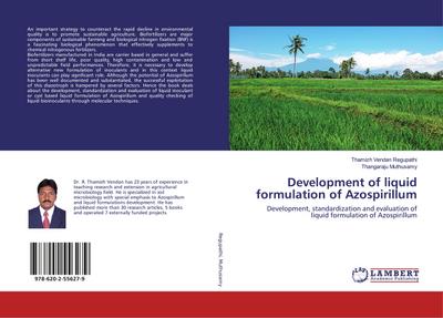 Development of liquid formulation of Azospirillum