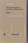 Betriebswirtschaftslehre der Klein- und Mittelbetriebe 1
