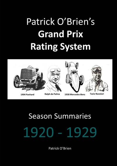 Patrick O’Brien’s Grand Prix Rating System