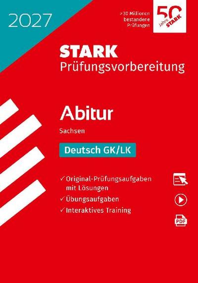 STARK Deutsch GK/LK - Abitur 2027 Sachsen - Prüfungsvorbereitung