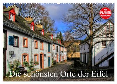 Die schönsten Orte der Eifel (Wandkalender 2024 DIN A2 quer), CALVENDO Monatskalender