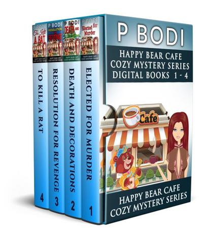 Happy Bear Cafe Series Books 1-4 (Happy Bear Cafe Cozy Mystery Series)