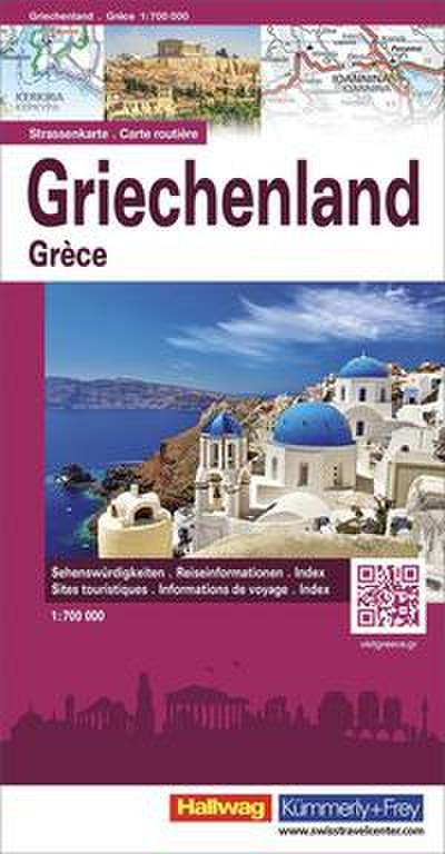 Grecia-Griechenland-Grèce 1:700.000