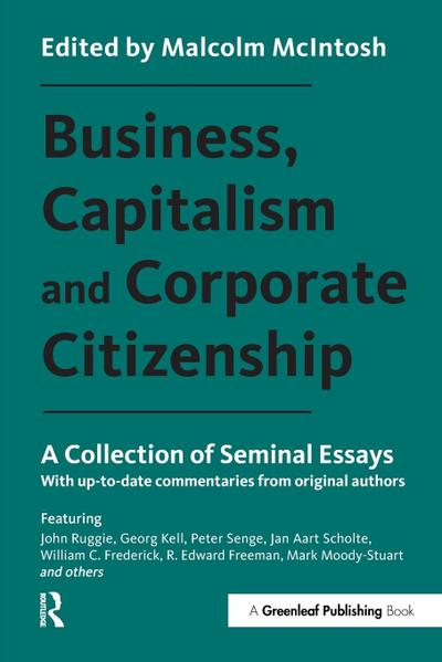 Business, Capitalism and Corporate Citizenship