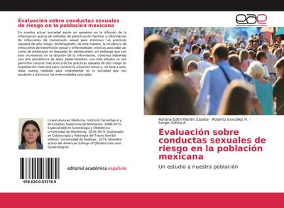 Evaluación sobre conductas sexuales de riesgo en la población mexicana