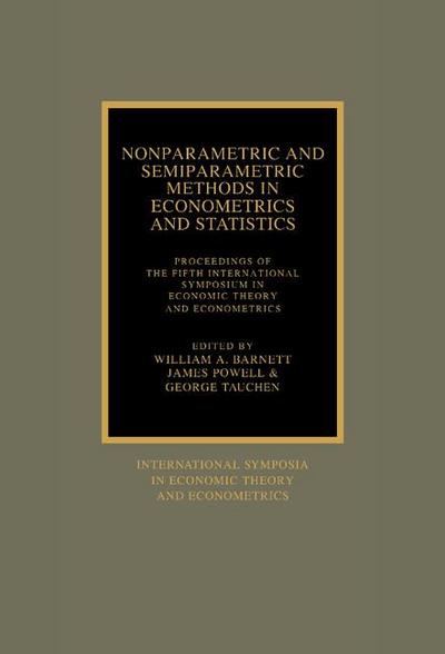 Nonparametric and Semiparametric Methods in Econometrics and Statistics