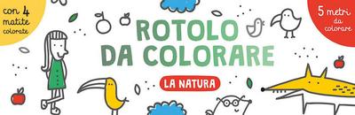 La natura. Rotolo da colorare