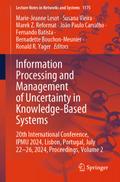 Information Processing and Management of Uncertainty in Knowledge-Based Systems
