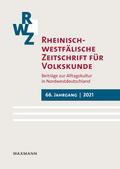 Rheinisch-westfälische Zeitschrift für Volkskunde 