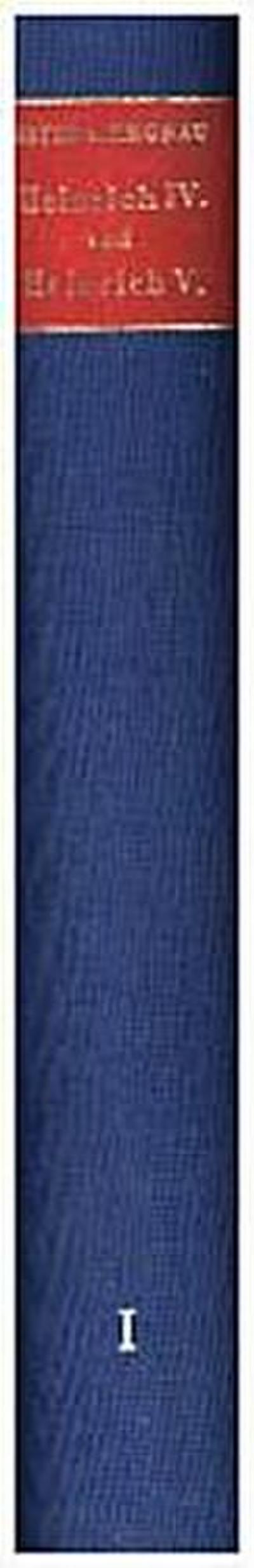 Jahrbücher des Deutschen Reiches unter Heinrich IV. und Heinrich V.. Bd.1