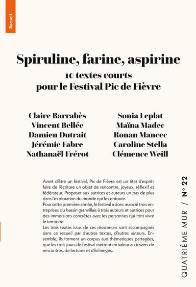Spiruline, farine, aspirine