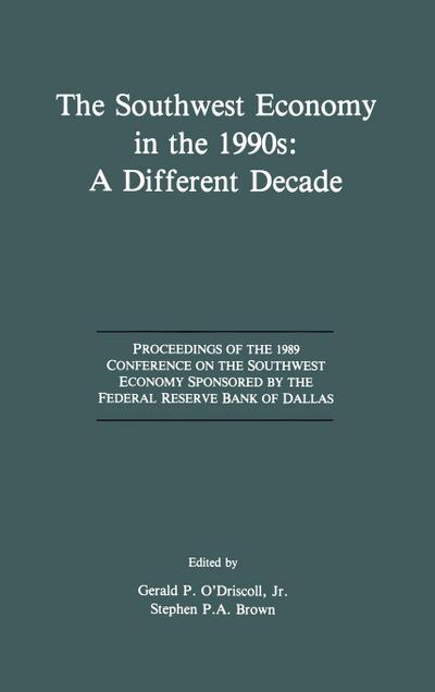 The Southwest Economy in the 1990s: A Different Decade