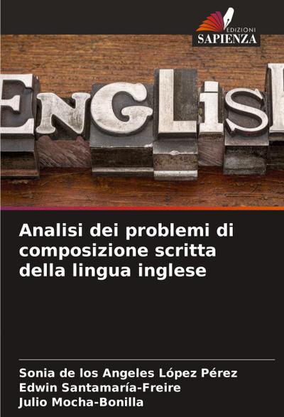 Analisi dei problemi di composizione scritta della lingua inglese