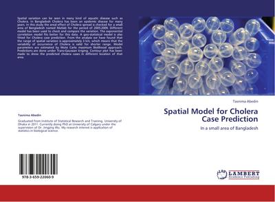 Spatial Model for Cholera Case Prediction