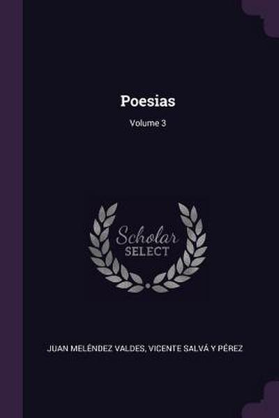 Poesias; Volume 3