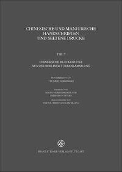 Chinesische und manjurische Handschriften und seltene Drucke 7