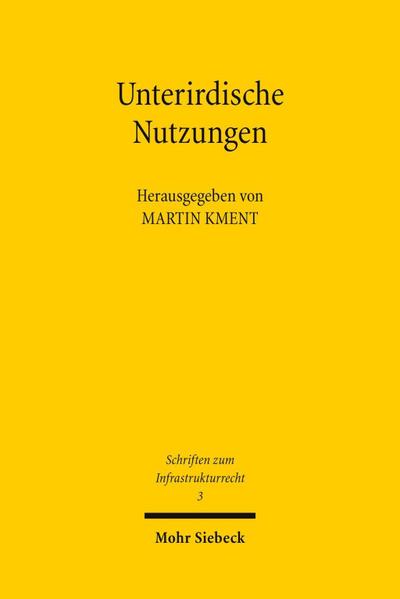 Unterirdische Nutzungen