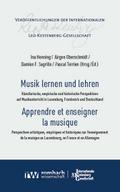 Musik lernen und lehren - Apprendre et enseigner la musique