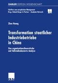 Transformation staatlicher Industriebetriebe in Ch