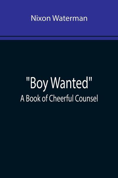 Boy Wanted