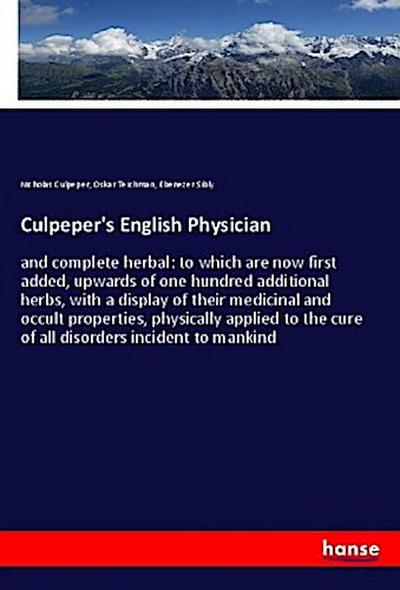 Culpeper’s English Physician