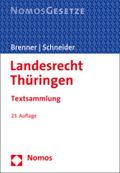 Landesrecht Thüringen: Textsammlung - Rechtsstand: 1. September 2020