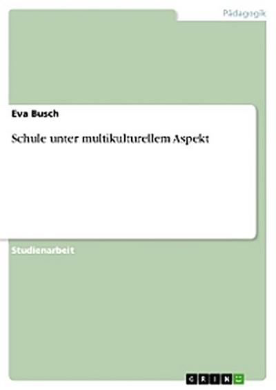 Schule unter multikulturellem Aspekt