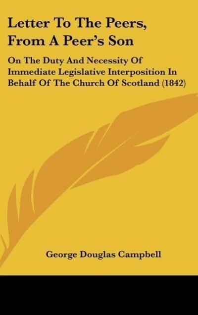 Letter To The Peers, From A Peer’s Son