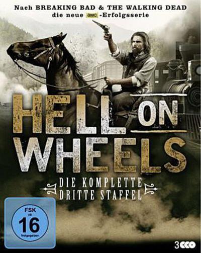 Hell on Wheels. Staffel.3, 3 Blu-rays