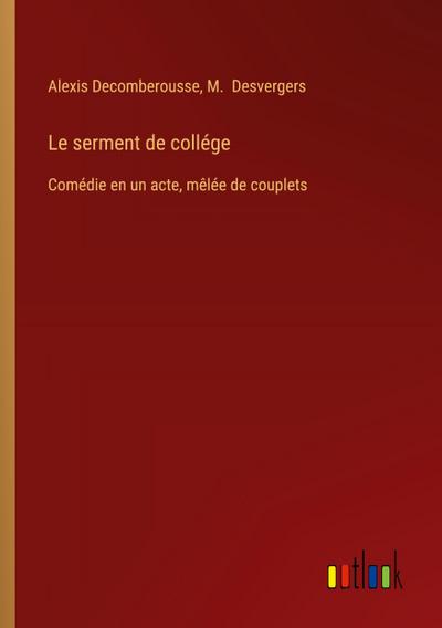 Le serment de collége