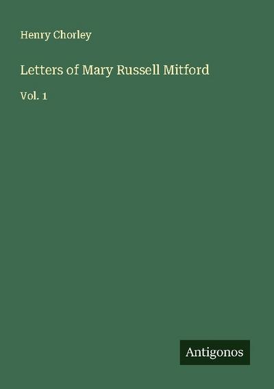 Letters of Mary Russell Mitford