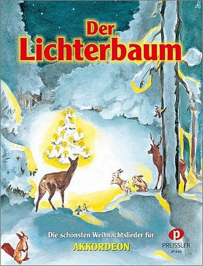 Der Lichterbaum Weihnachtsliederfür Akkordeon (mit 2. Stimme)