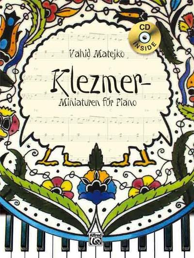 Klezmer Miniaturen für Piano, m. Audio-CD