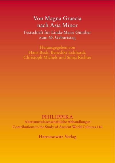 Von Magna Graecia nach Asia Minor